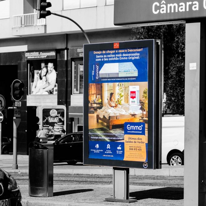 Mupi Publicidade Rua Portugal MOP