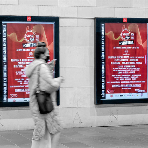 Mupi Publicidade Rua Portugal MOP