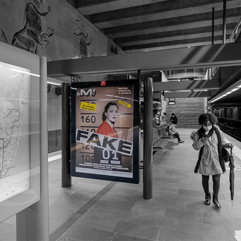 Mupi Publicidade Rua Portugal MOP